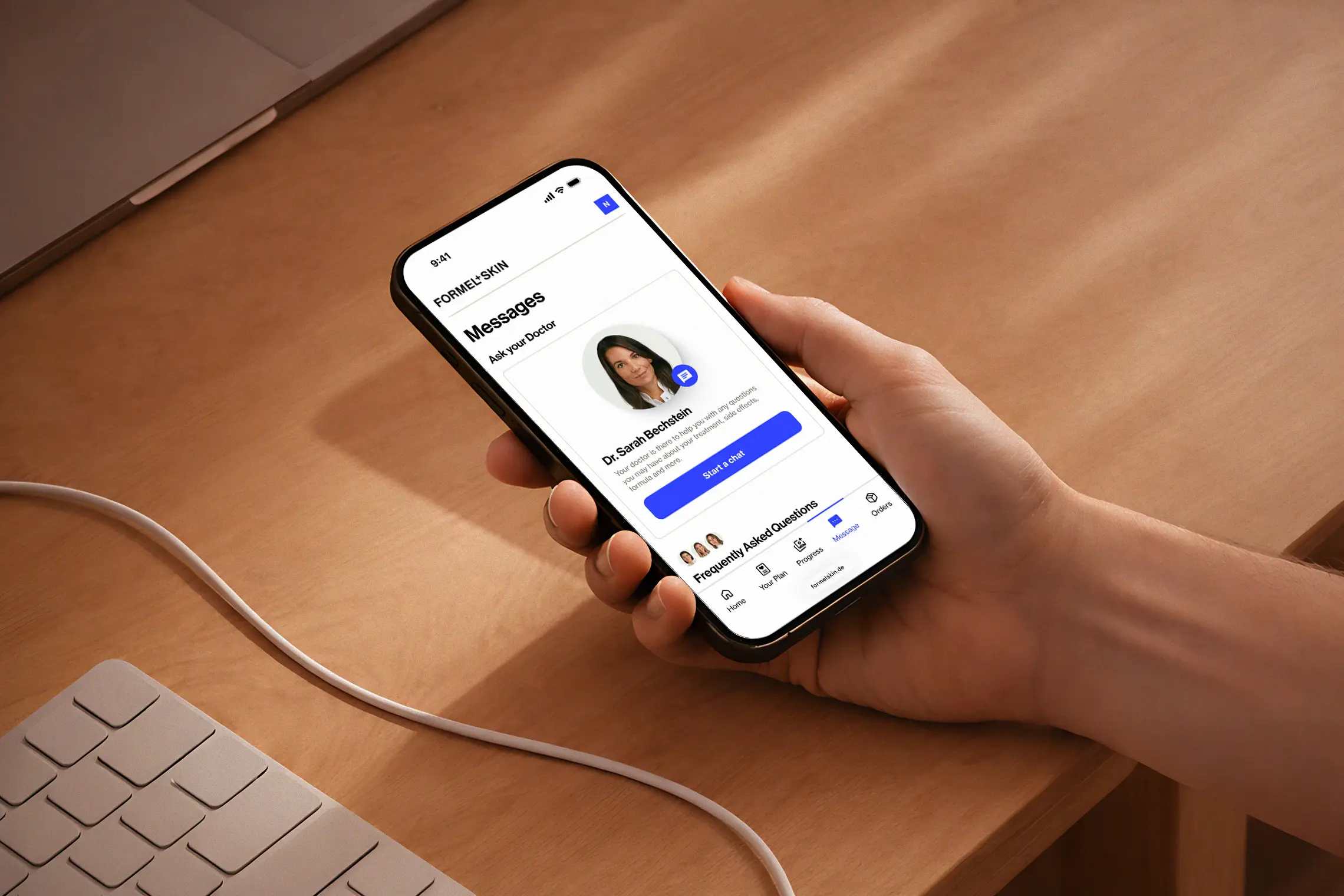 Humanised Patient Support – Formel Skin